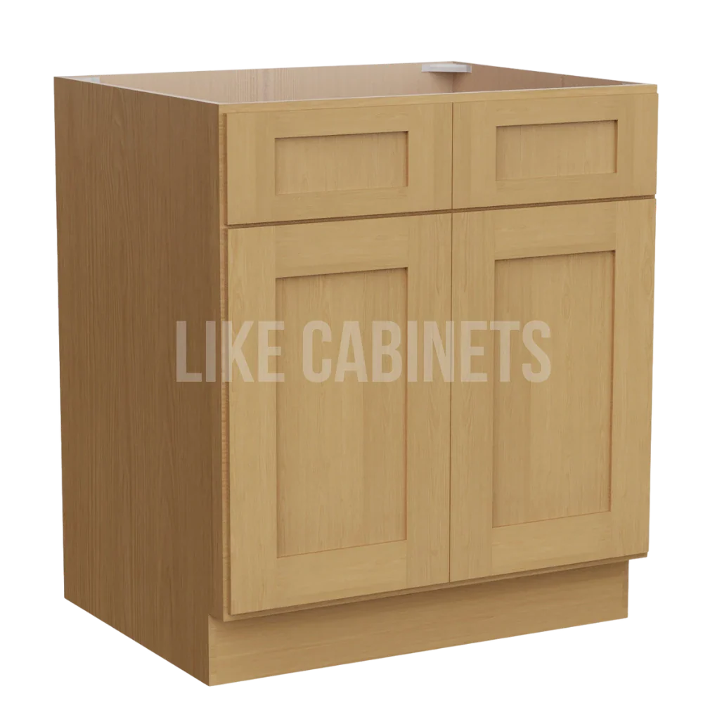 Treasure Chest Sink Base With Double Doors and False Drawers