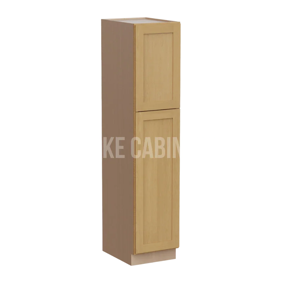 Treasure Chest Shaker 18'' W Two Single Door Utility Pantry Cabinet