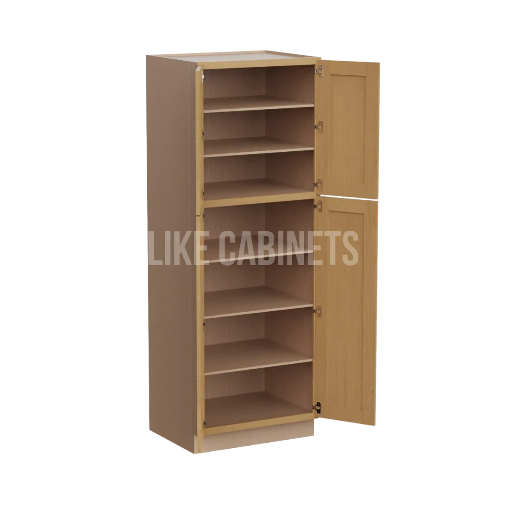 Treasure Chest Shaker 30'' W Utility Pantry Cabinet