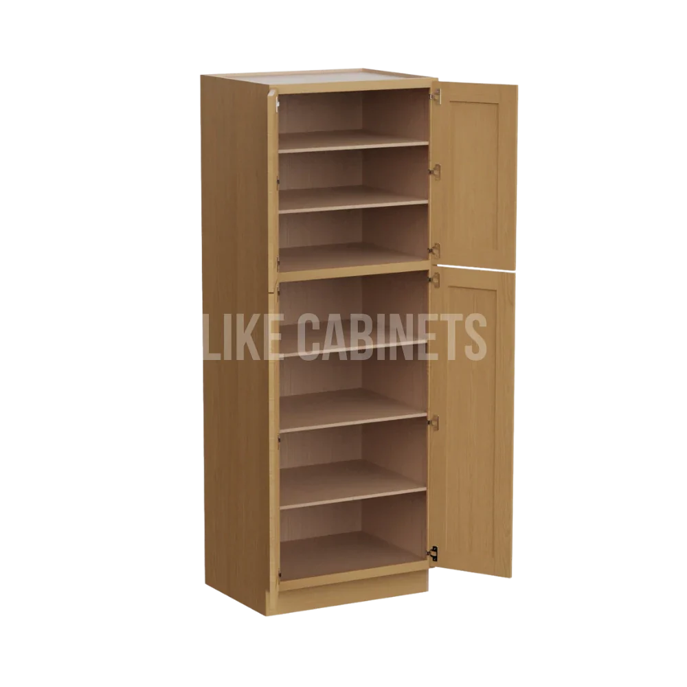 Treasure Chest Shaker 30'' W Utility Pantry Cabinet