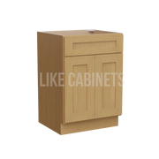 Treasure Chest Shaker Single Vanity Sink Base Cabinet