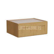 Treasure Chest Shaker 30'' W Refrigerator Wall Cabinet 24'' Deep