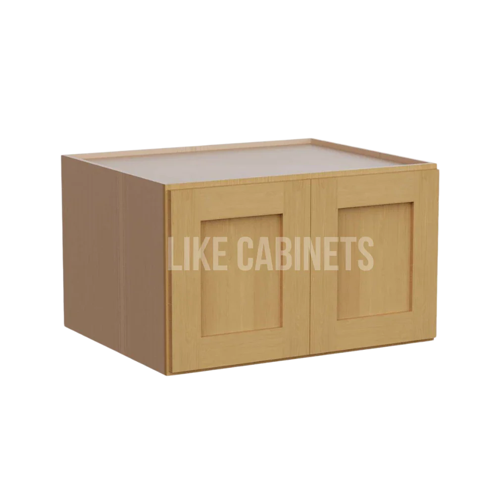 Treasure Chest Shaker Refrigerator Wall Cabinet 30''W 24''D 18''H