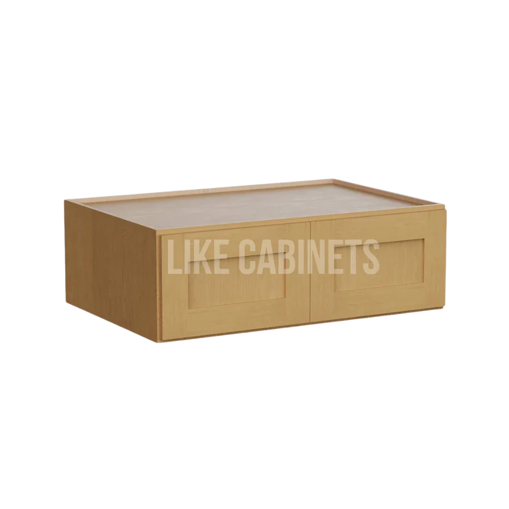 Treasure Chest Shaker 36'' W Refrigerator Wall Cabinet 24'' Deep