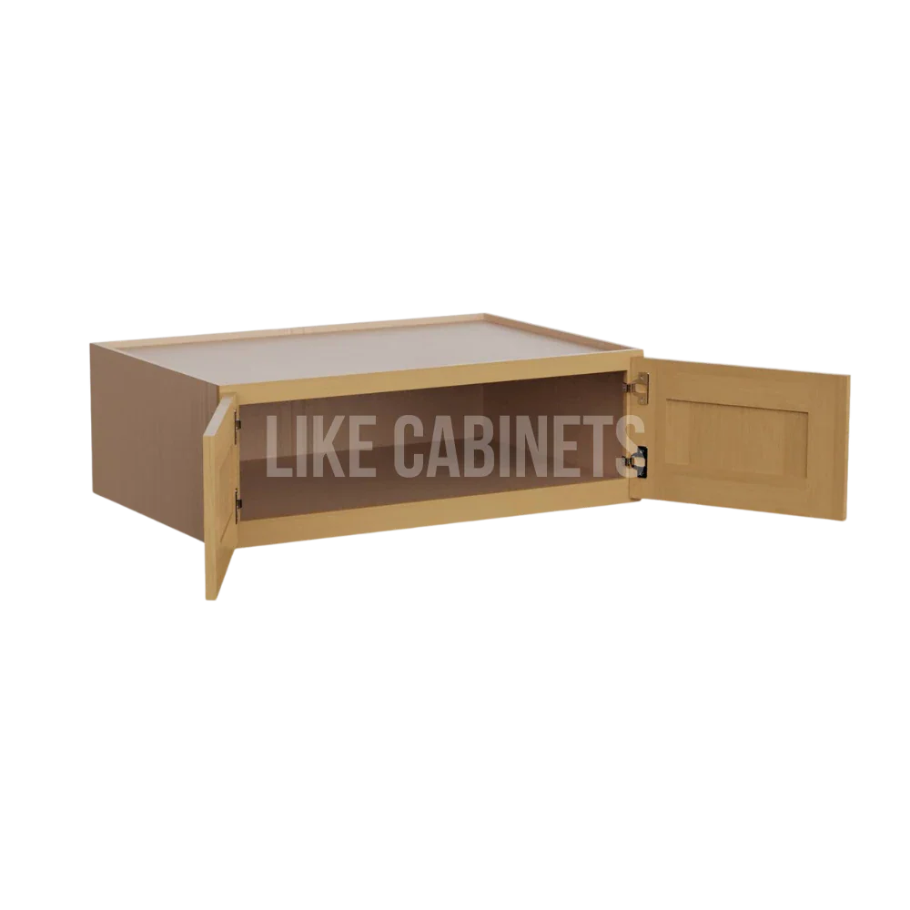 Treasure Chest Shaker 36'' W Refrigerator Wall Cabinet 24'' Deep