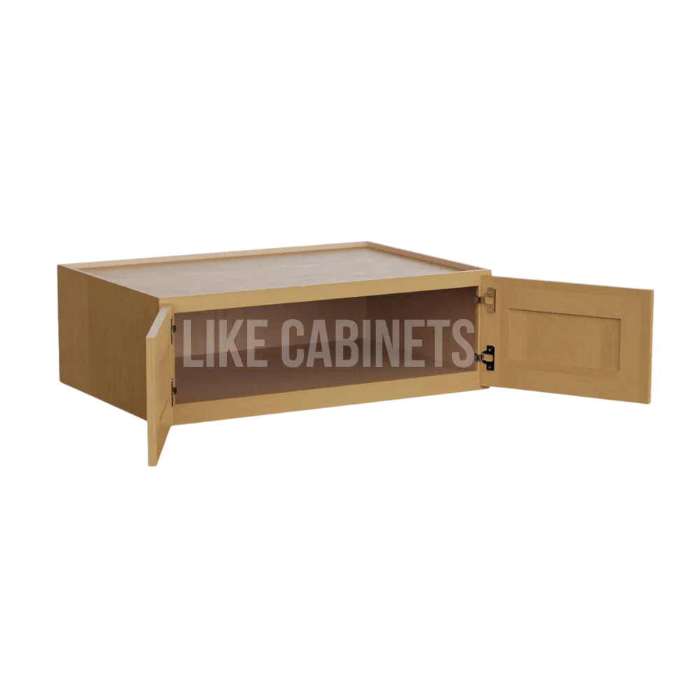 Treasure Chest Shaker 36'' W Refrigerator Wall Cabinet 24'' Deep