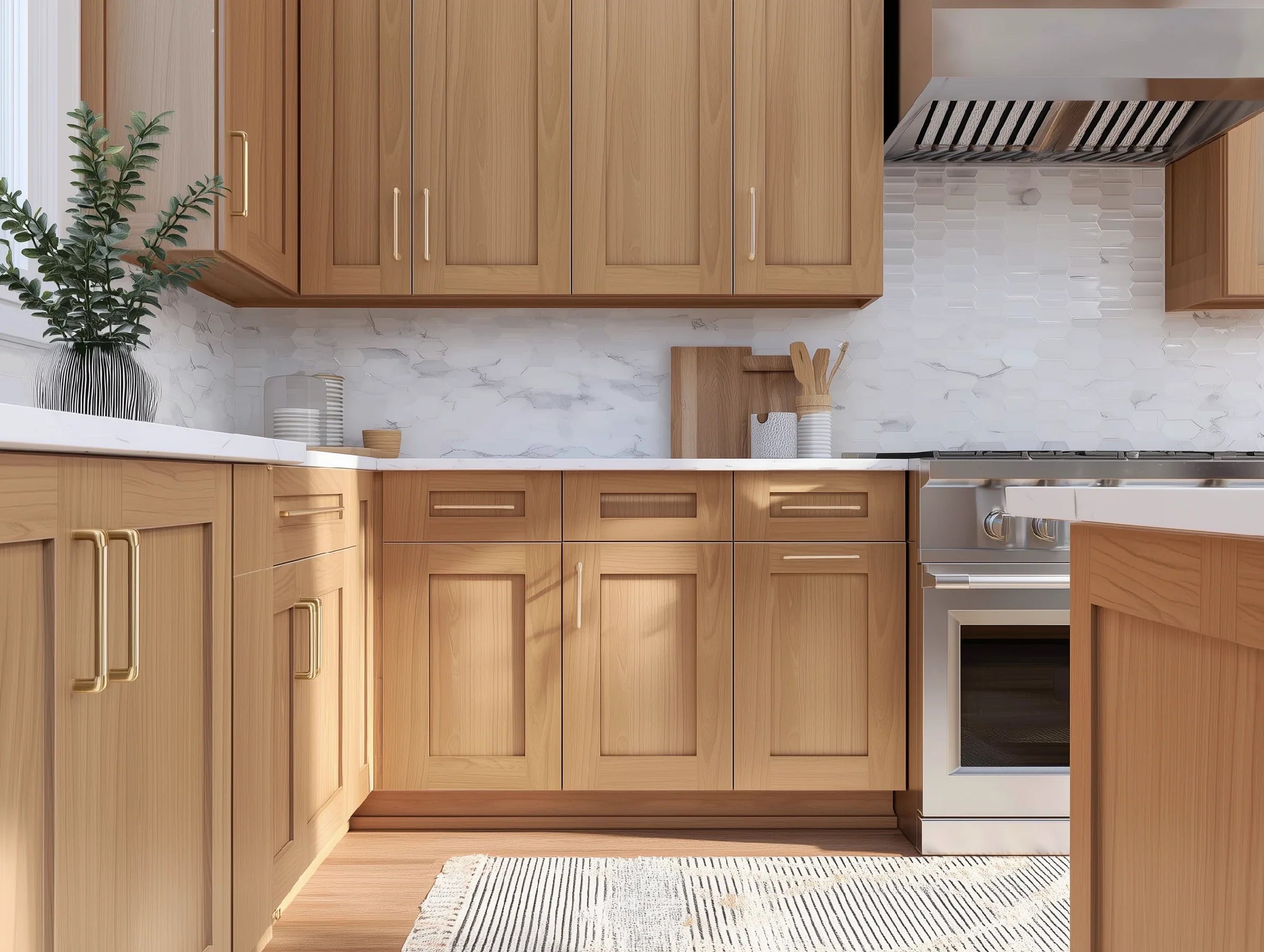 Treasure Chest Shaker Microwave Wall Cabinet