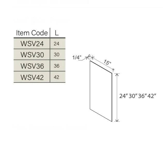 Slim Aston Green Shaker Wall Skin Panel